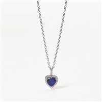 Collana Mabina Donna LOVE AFFAIR in Argento Zircone 553450 - 553450